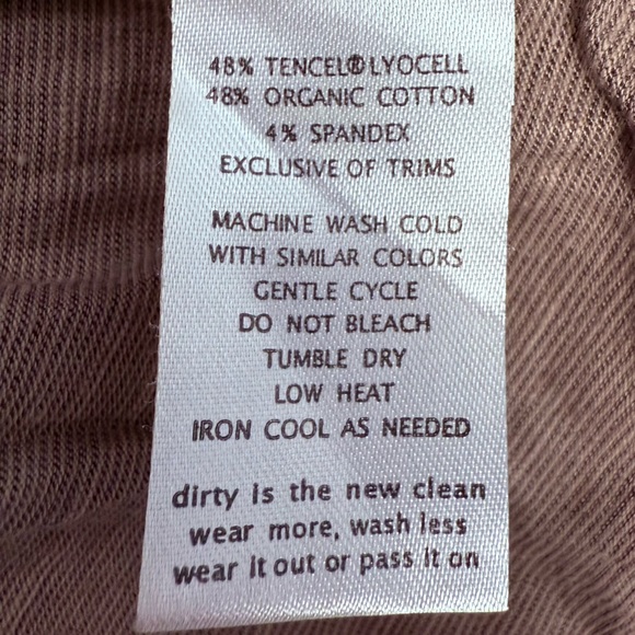 Toad & Co Rosemarie Dress Women’s XL Taupe Poppy Floral Print Organic Cotton - Picture 7 of 7